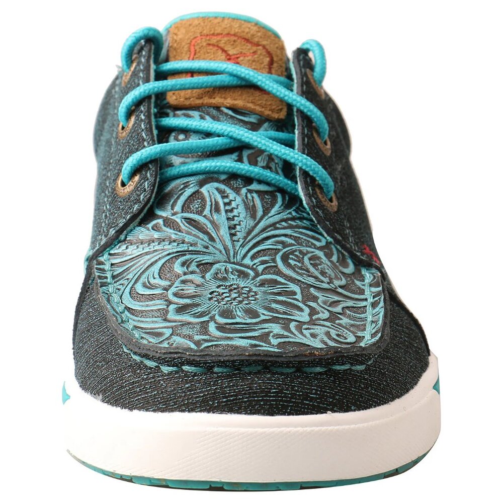 Twisted X Slip Ons Kids Dark Teal & Teal Eco Friendly